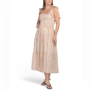 En Saison Josie Flower Tie Dress - Size Medium NEW!